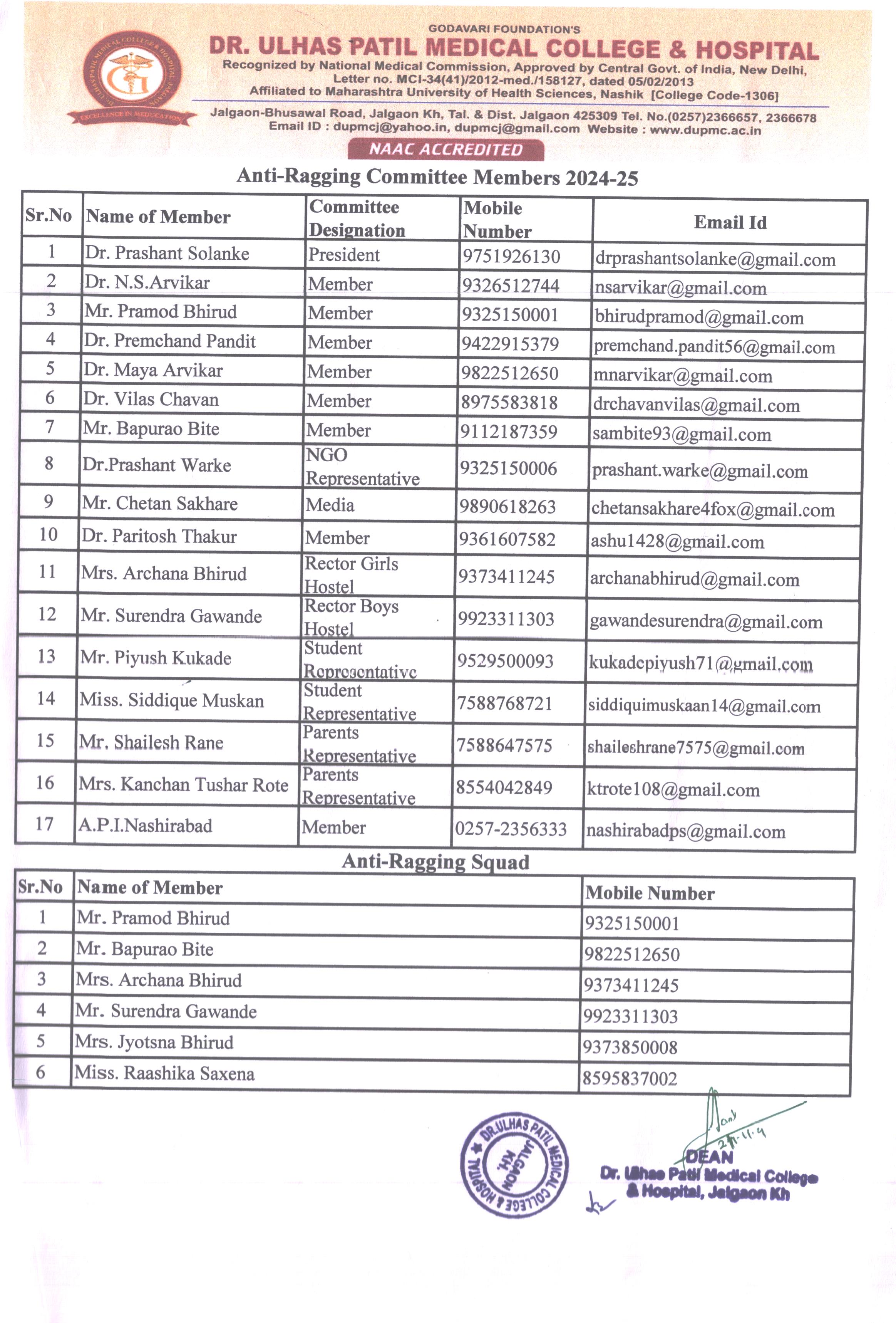 Anti-Ragging-Committee Image